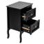39.9cm W Solid + Manufactured Wood Bedside Table-1499239703