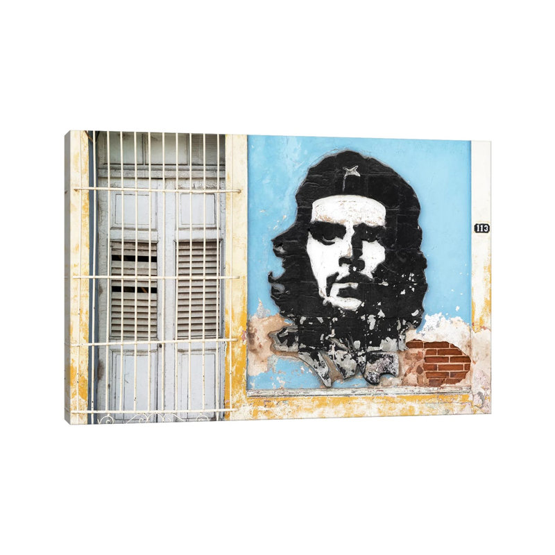 Che Guevara Mural V by Philippe Hugonnard - Wrapped Canvas Gallery-Wrapped Canvas Giclée, 66.04 cm H x 45.72 cm W x 1.91 cm D