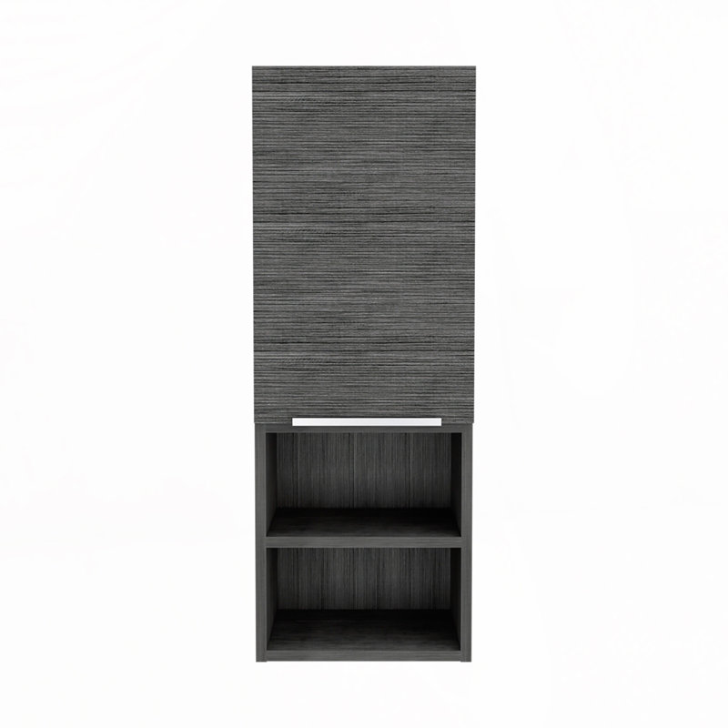 2-Shelf Medicine Cabinet, Gray