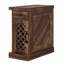 Table d'appoint Farmhouse avec abri de rangement, tiroir et armoire