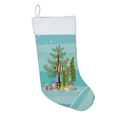 Angelfish Merry Christmas Stocking