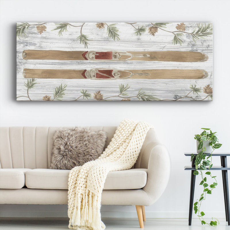 Pinecone Lodge Collection D, reproduction sur toile, H 8 po x l 20 po x P 1,5 po