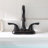 Centerset 2-handle Bathroom Faucet with Drain Assembly-54873413