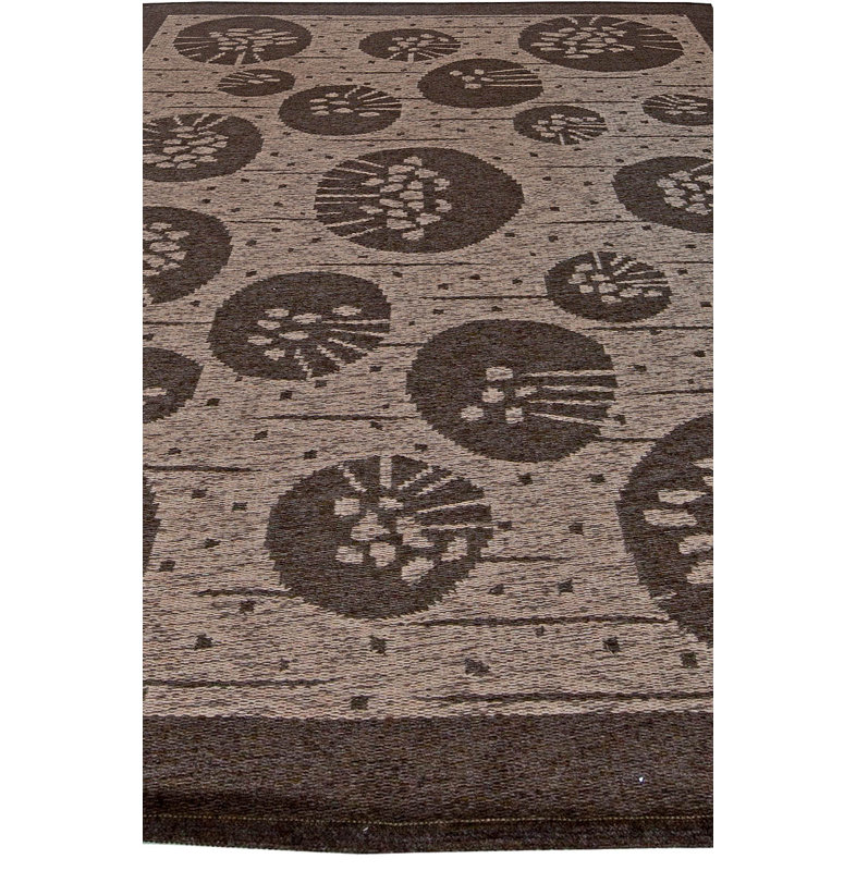 Vintage One-of-a-Kind Rectangle 6' x 7'9" Flatweave Area Rug