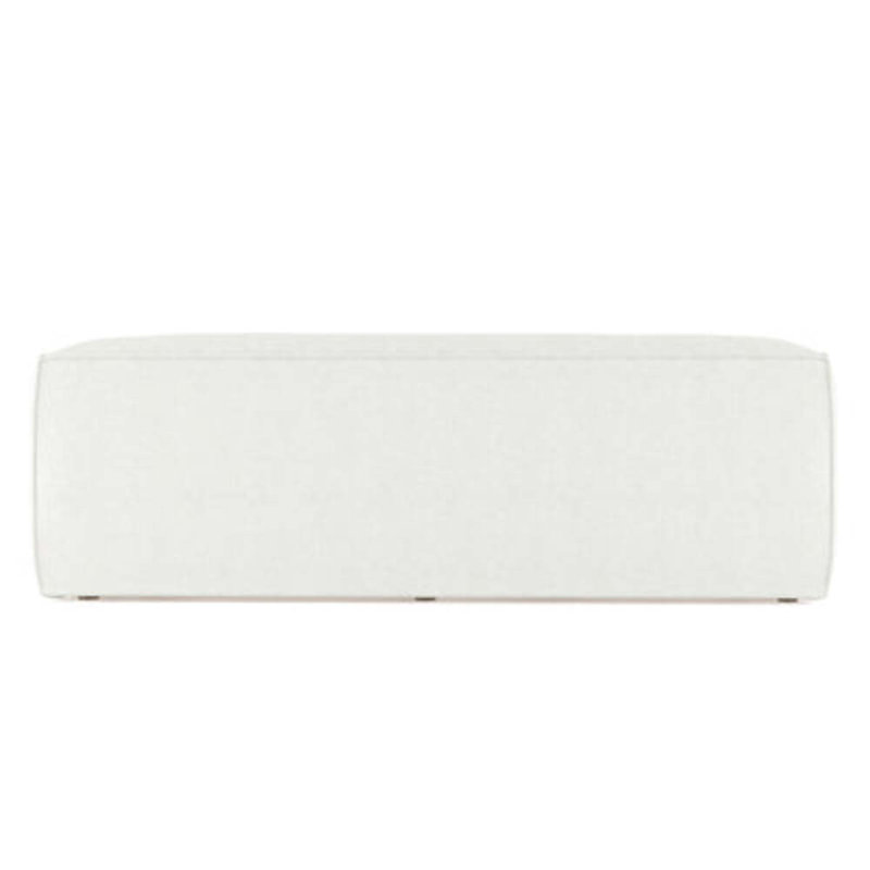 Crosby Slope Arm Sofa, 32.5" H x 84" W x 43" D, Weathered, Plush Velvet Blanc