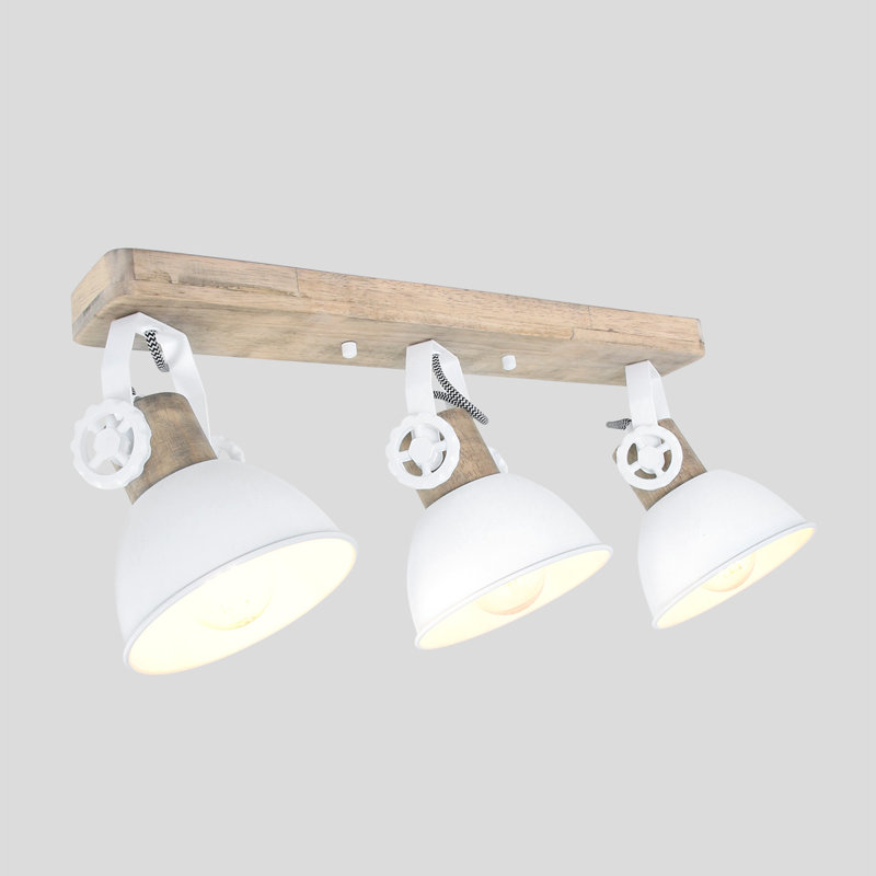 Myra Flush Mount, White