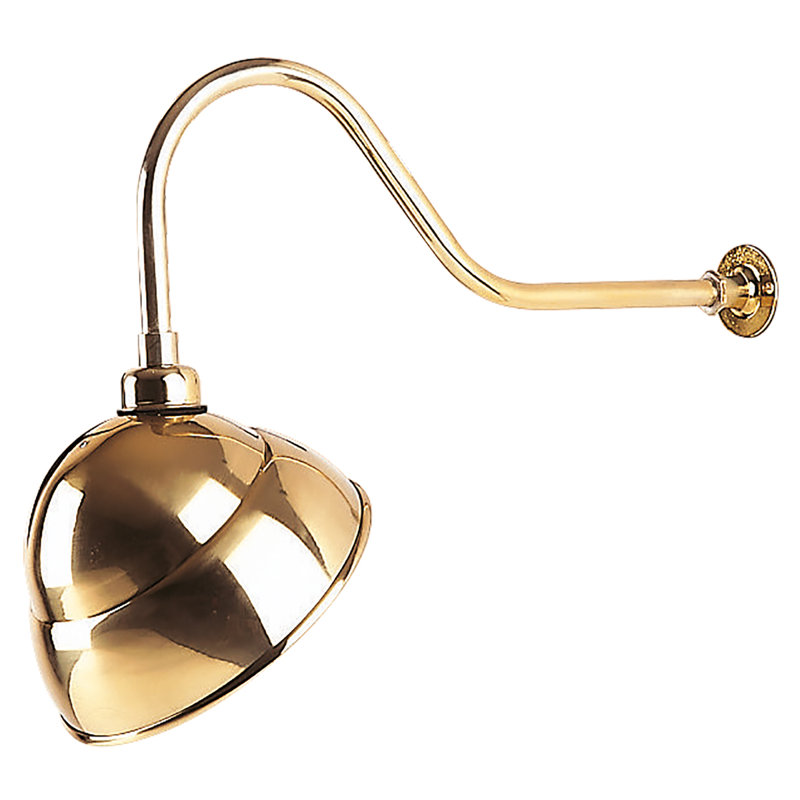 SIGN LIGHT Brass Outdoor Barn Light, Bronze
