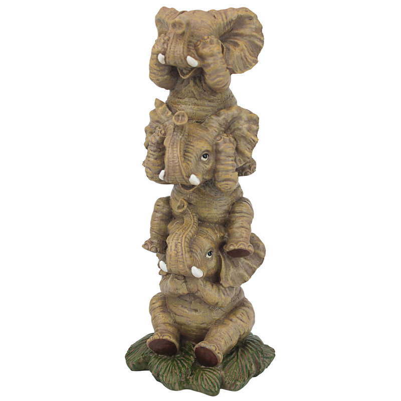 Booragoon See, Hear, Speak No Evil Elephant Trio Figurine