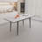 Grimm Faux Wood Extendable Rectangular Dining Table