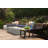 Fire rectangular table 60" x 32" Natural gas fired GFRC