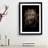 Leopard in the Dark in Abstract - Picture Frame Graphic Art Print-55772027-55772028