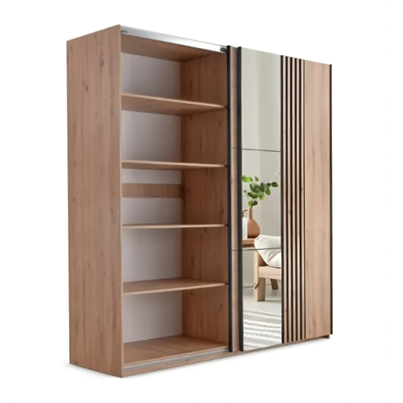 Manufactured Wood Wardrobe, Oak Artisan