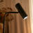 61.02'' Black LED Arched Floor Lamp