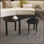 Table basse rotative contemporaine avec pieds en bois d'hévéa massif, table basse rotative à 360 degrés pour le salon et la chambre à coucher-1784442297