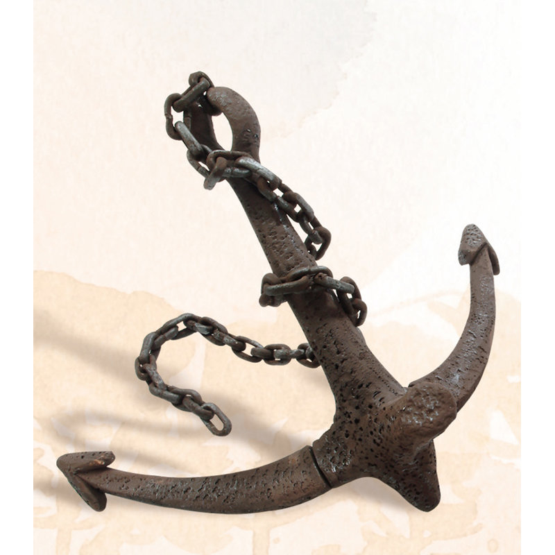 Sculpture d'ancre en styromousse