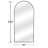 Arched Full Length Mirror Large Floor Mirror-249685697-249685694