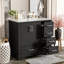 Meuble-lavabo traditionnel 36 "avec lavabo en céramique-2111498479