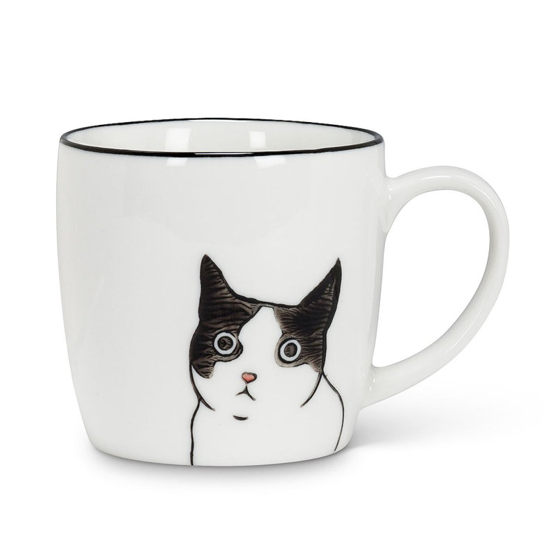 Tasse à café Peering Cat