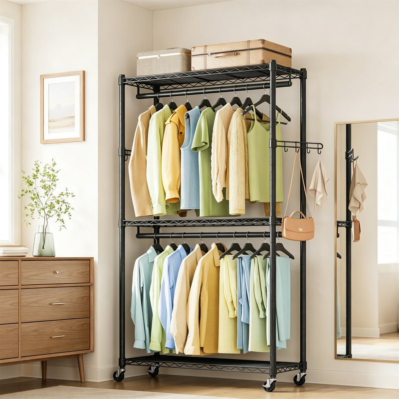 90" Clothing Rack