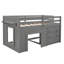 Lit mezzanine simple avec armoire et tablette-1609826489