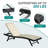 Patio Chaise Lounge Set Of 2, Outdoor Lounge Chairs, Aluminum PVC-coated polyester Pool Lounger With Adjustable Back For Beach Poolside Lawn Sunbathing