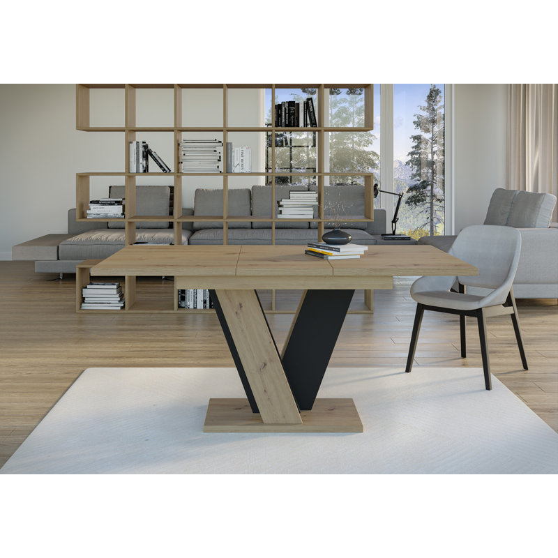 Extendable Dining Table Ameila, Brown