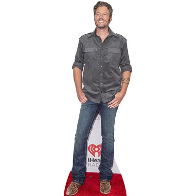 Accroche en carton blake shelton