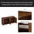 59-Inch Modern Wavy Sideboard, Curved Contour Design Storage Cabinet, 4-Door Cabinet With Storage Function, Suitable For Kitchen/Bedroom/Living Room, 59.0"L X 15.7"W X 27.7"H-771512687-771512681