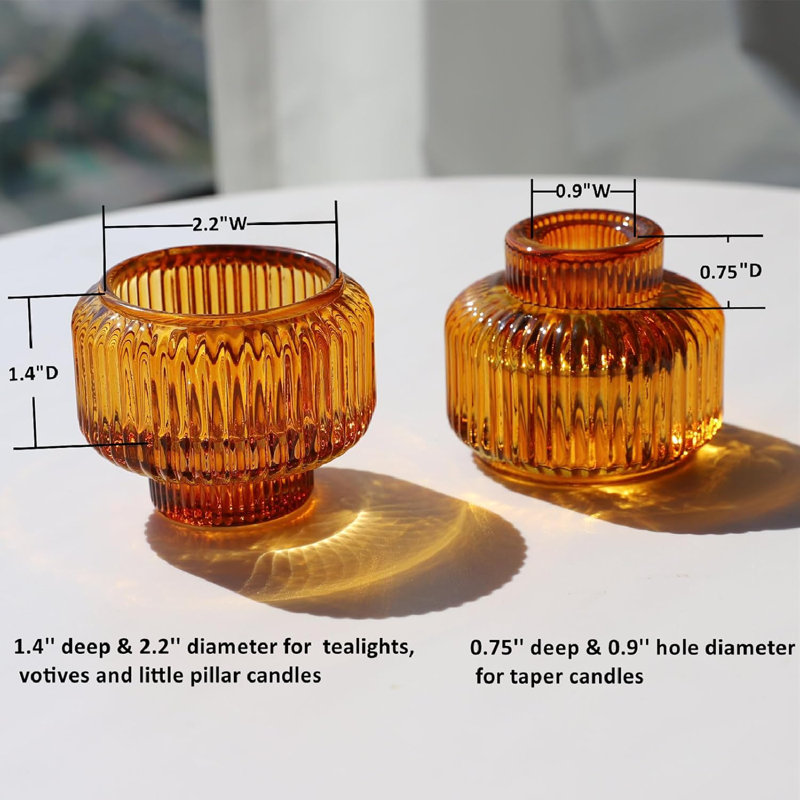 Porte-bougie Amber