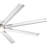 84/96 Inch Industrial Ceiling Fan with Lights and Remote, with 8 Aluminium Blades,Works with Alexa-201052634-199098289