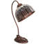 Rustic Lodge Desk Table Lamp