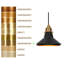 Luminaire suspendu conique à 1 lumière Germanton-1971705429