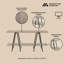 Buffet 47,24 po avec 2 tablettes Modern-1514153212