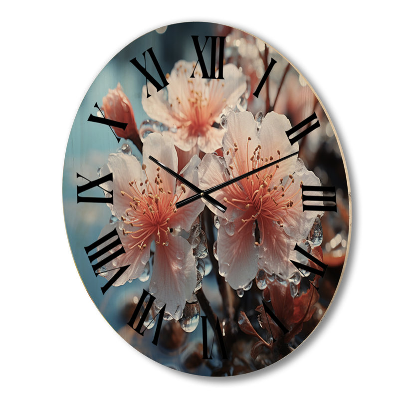 Horloge murale paysage d'hiver, Moyenne