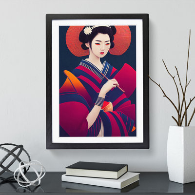 Geisha A Colour No.1 - Single Picture Frame Print