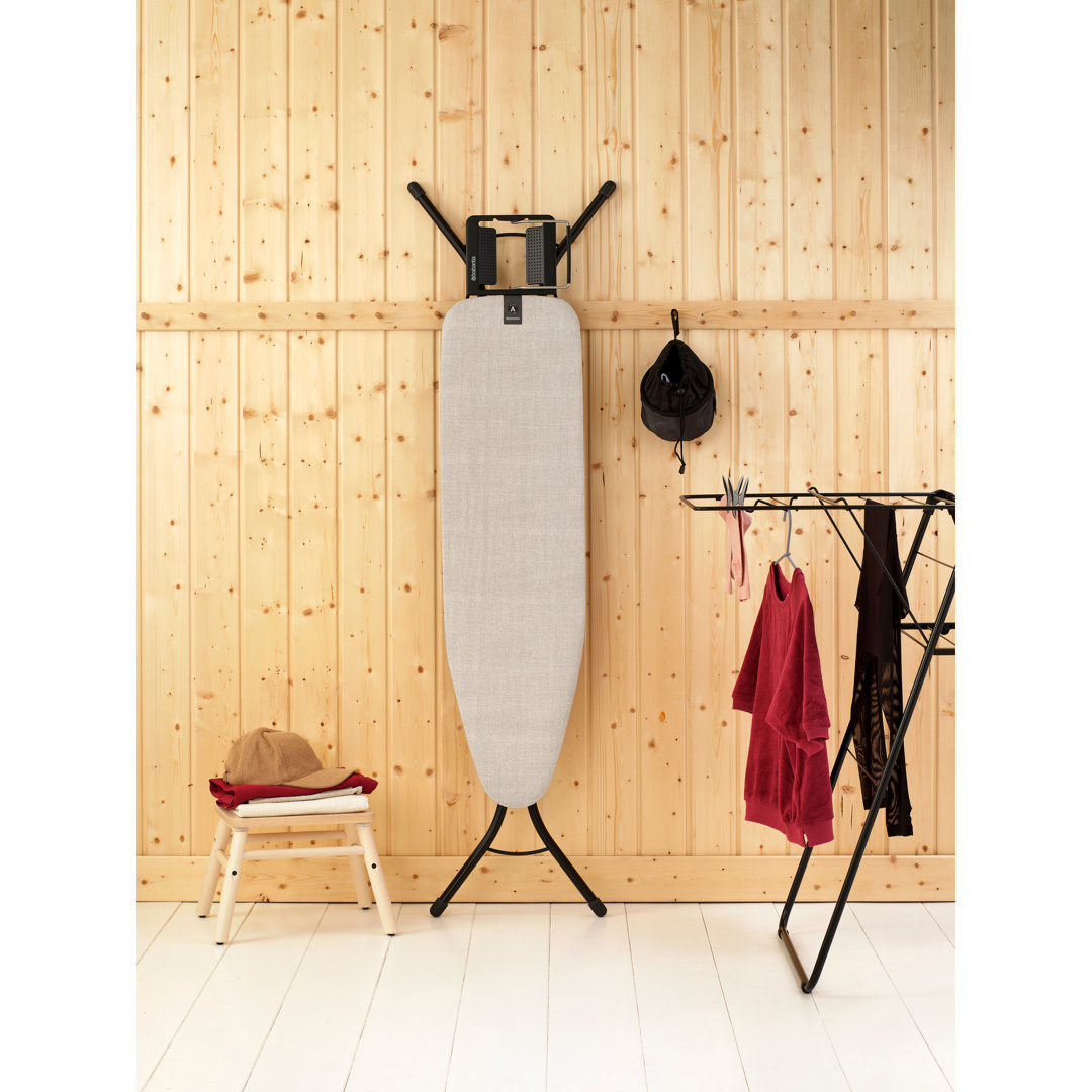 Brabantia Size A Ironing Board With Steam Iron Rest