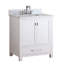 Meuble-lavabo simple 30 po avec plateau Souther-9039147-92583719-9039145
