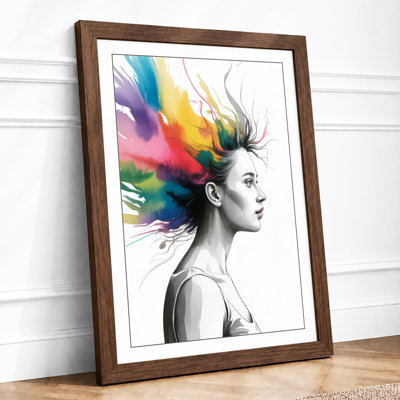 Chromatic Liberation Modern - Framed Print