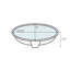 Garamond Metal Oval Undermount Bathroom Sink-1086613313