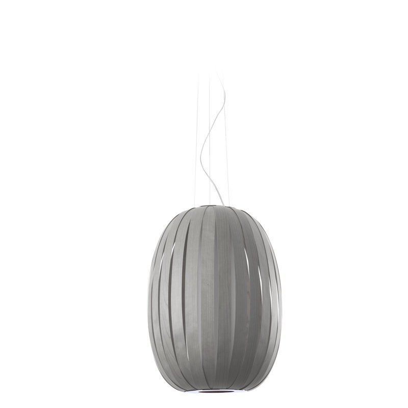 Pod 1 - Light Pendant, E26 Base, Gray, 19.7" H x 18.5" W x 18.5" D