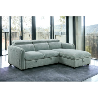 Canapé modulaire en chenille avec rangement Zavala