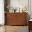 Commode en bois massif à 6 tiroirs l 52 po-1485562128