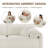 Bodhild 94.8" Feather-Filled Chenille Upholstered Sleeper Sofa-1874233827