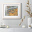 Autumn Creek - Reproduction d'art sur papier encadré-1849521121-1849521120