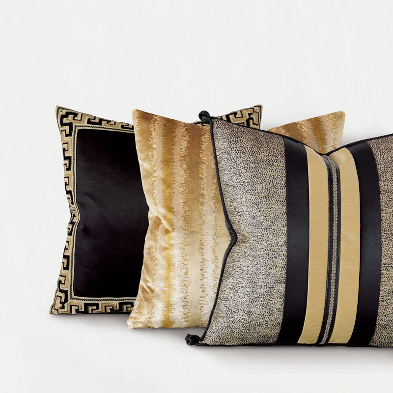 Roxanne Square Pillow Cover & Insert