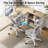 Breathable Ergonomic Task Chair with Headrest-1971757139