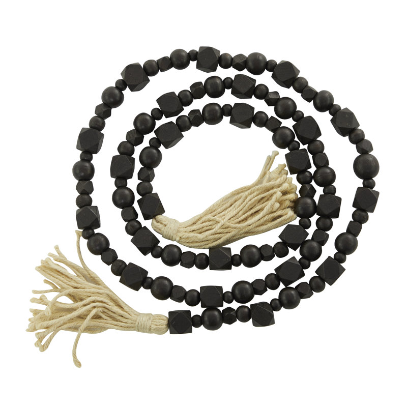 Guirlande Bead, Noir
