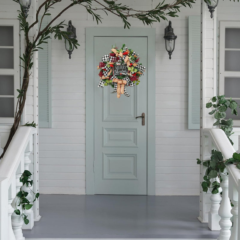 Couronne de Noël guirlande de Noël Buffalo