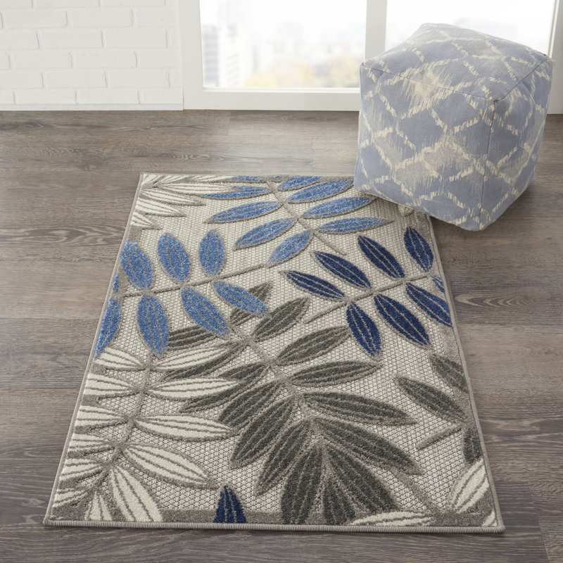 Tapis intérieur / extérieur Eaglin, Rectangulaire 2 pi x 3 pi