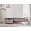 4 Seater Velvet Corner Sofa -383019154-383019155